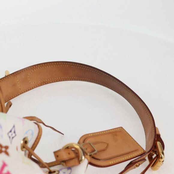 LOUIS VUITTON Monogram Multicolor Petit Noe Bag White M42229 LV Auth 121428AM - Picture 11 of 16